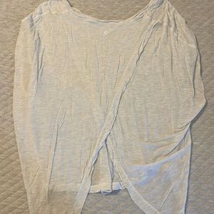 Original Lulu open back yoga shirt